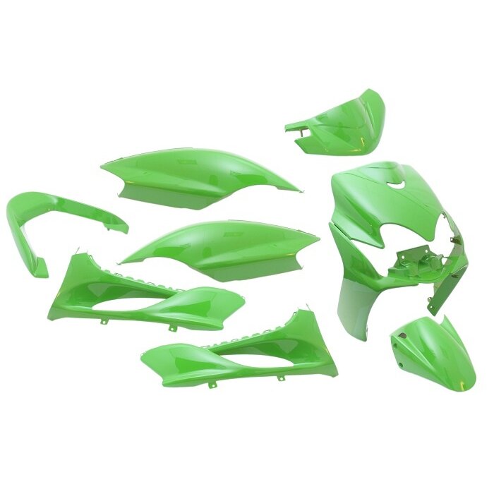 Edge Plaatset Yamaha jog-R/RR/ MBK mach 9 delig kawasaki groen