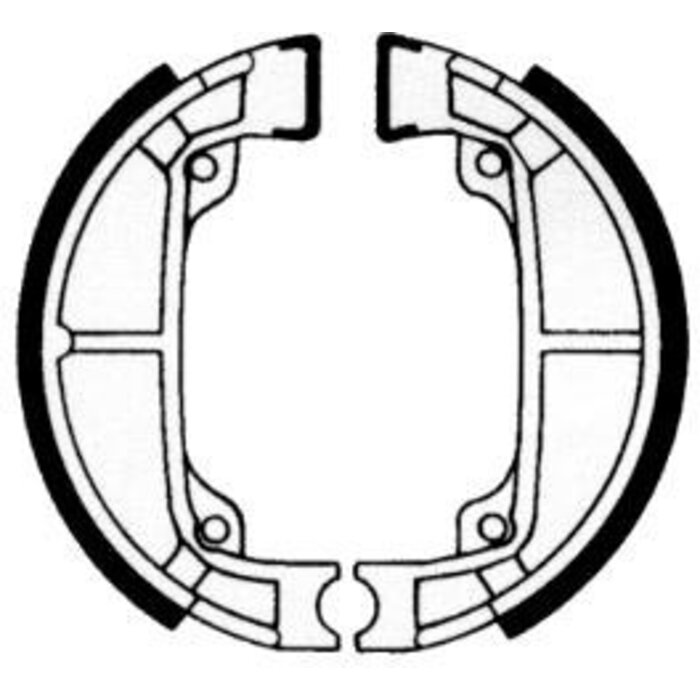 New Fren Remsegmentset Newfren GF1297 Suzuki Adress Voor / Achter