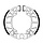 Remsegmentset RMS Piaggio Zip 2000/ Vespa LX-S/ Skipper