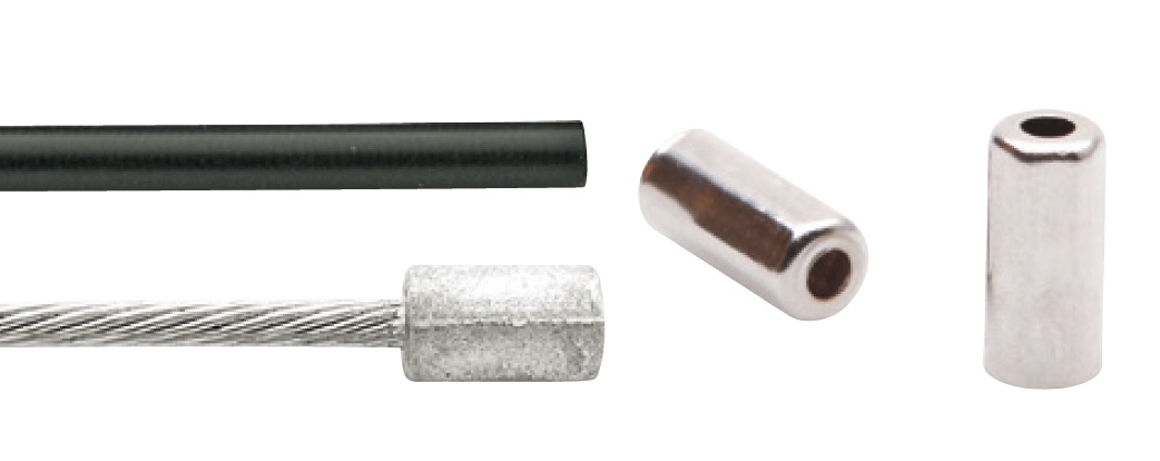 Elvedes Gaskabel elvedes lang teflon 2.25m binnen+buiten 49 draads zwart