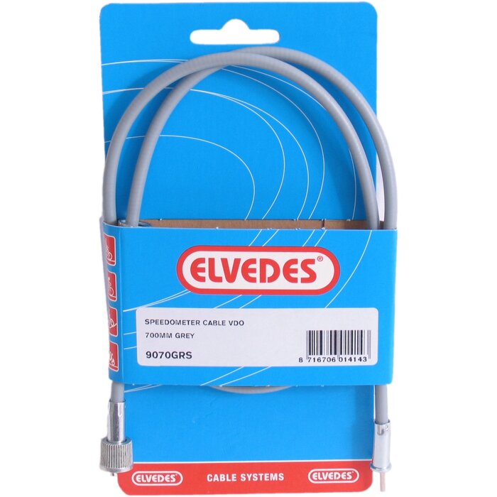 Elvedes Kilometertellerkabel Elvedes VDO 70cm - grijs