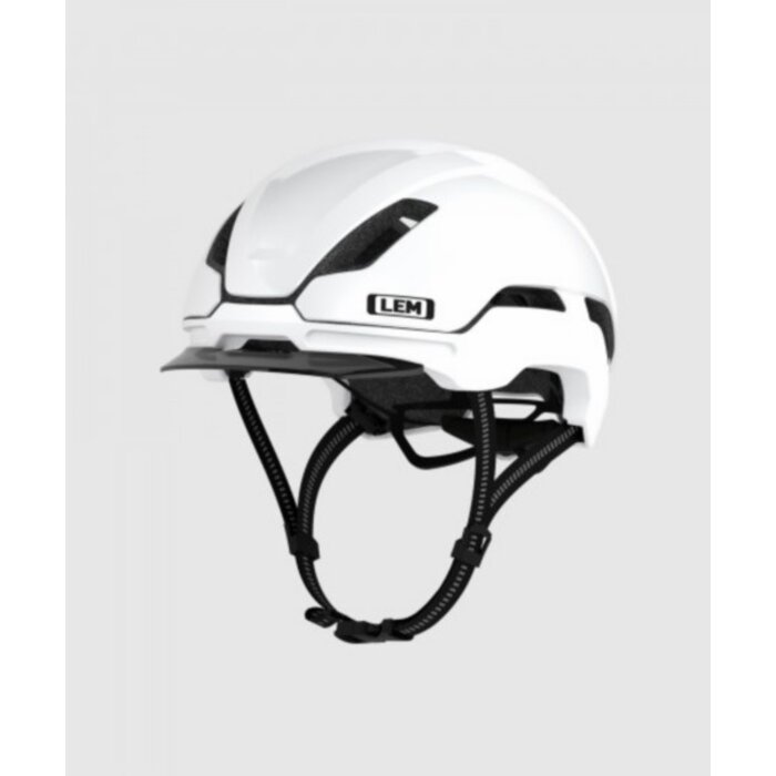 helm pedelec/snorfiets GelMotion current led NTA-8776 keur M-L 56/59 wit lem