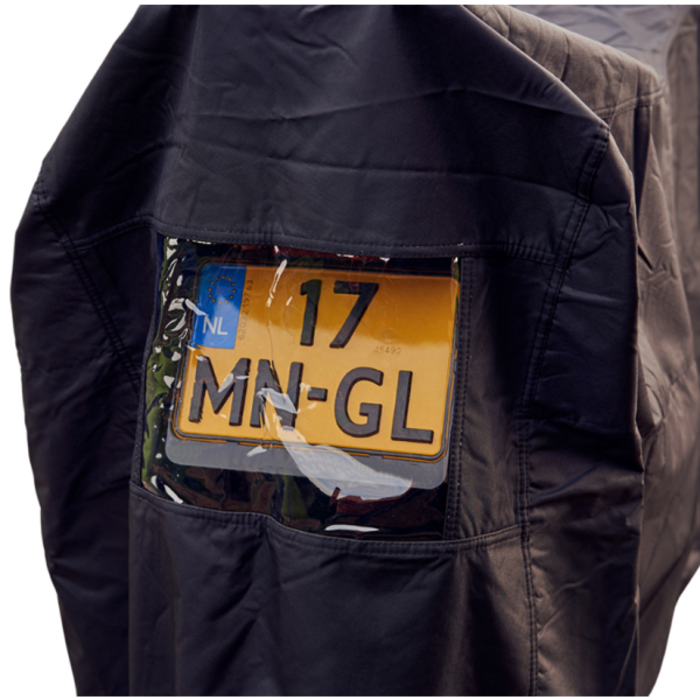 DS Covers Motorhoes DS Covers ALFA topcase - XLarge - met kentekenvenster