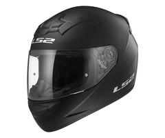 LS2 Helm integraal rookie single mono mat zwart