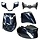 DMP Plaatwerkset - SP EVO-1 - Blauw midnight 222 - 5-delig - Zip2000