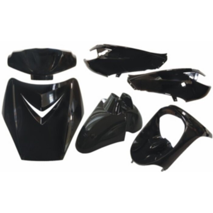 DMP DMP Plaatwerkset - Viva basic - Zwart - 6-delig