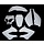 DMP Plaatwerkset - Derbi - Wit - 7-delig - Senda x-race - Senda x-treme - Senda