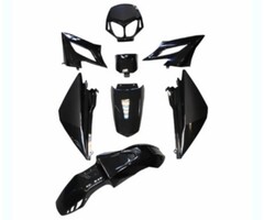 DMP Plaatwerkset Derbi zwart 8-delig