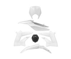 Merkloos Plaatwerkset Derbi NT Wit