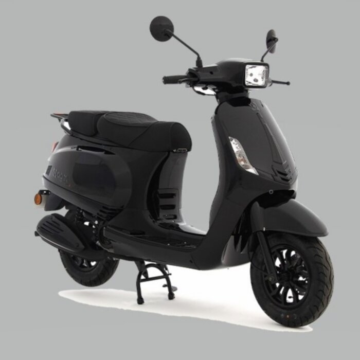 Merkloos Plaatwerkset - Zwart glans - 21-delig  - agm VX50 - agm VX50s - BTC Felice - BTC Riva - Gts toscana - La Souris Sourini