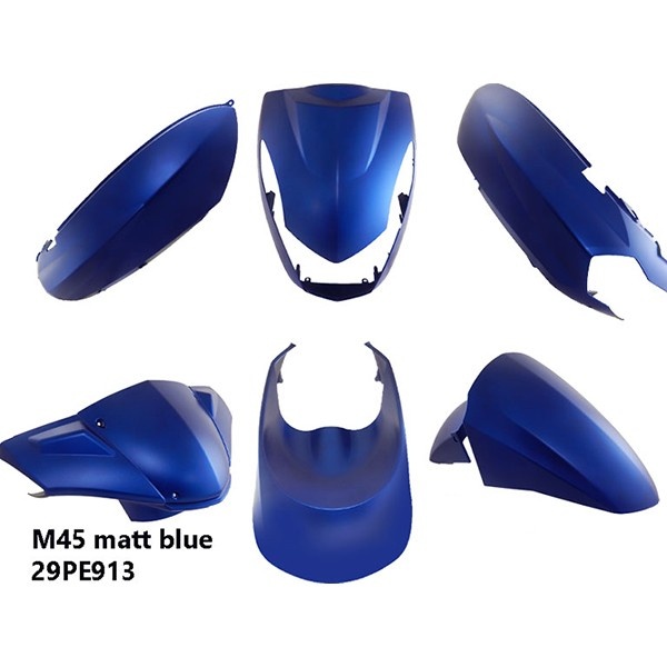 ART plaatwerkset kisbee blauw mat 6-delig