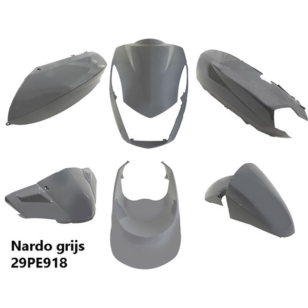 ART plaatwerkset kisbee nardo grijs 6-delig