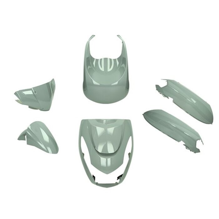 DMP DMP plaatwerkset - Euro-4 - Kisbee - Nardo grijs glans - 6-delig