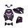 DMP plaatwerkset - SP EVO-1 - Zip2000 - Ultra Violet Paars - 5-delig