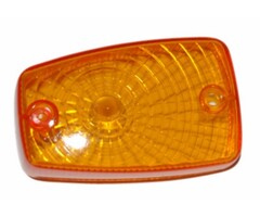 Knipperlichtglas mod. oranje