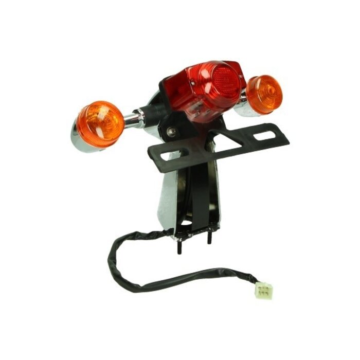 MERKLOOS Merkloos Achterlicht compleet - cel/allo/retro/tori