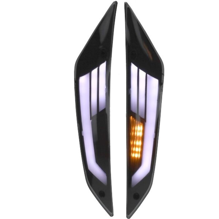 DMP Knipperlichtset led Sport-1 zip2000 donker smoke voor DMP