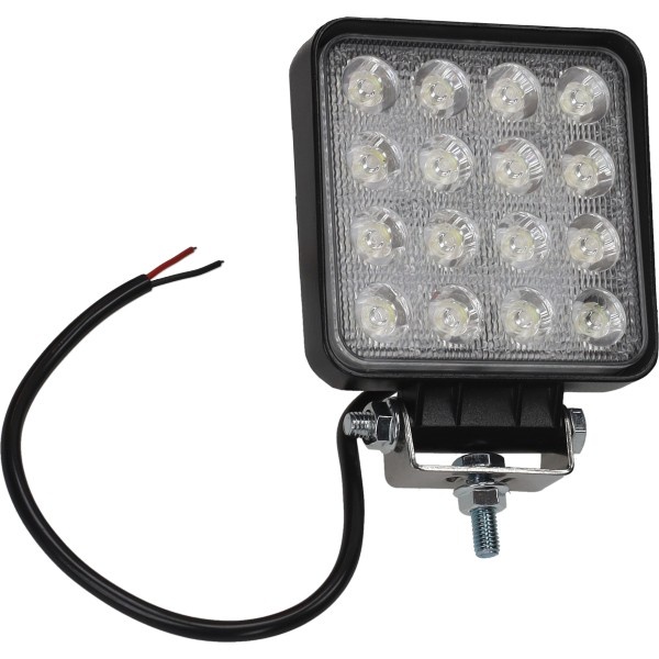 verstraler led 12v 16 leds univ zwart DMP