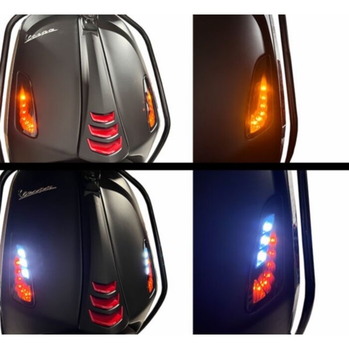 knipperlichtset led e-keur SP dagrijverlichting primav/sprin donker smoke voor DMP