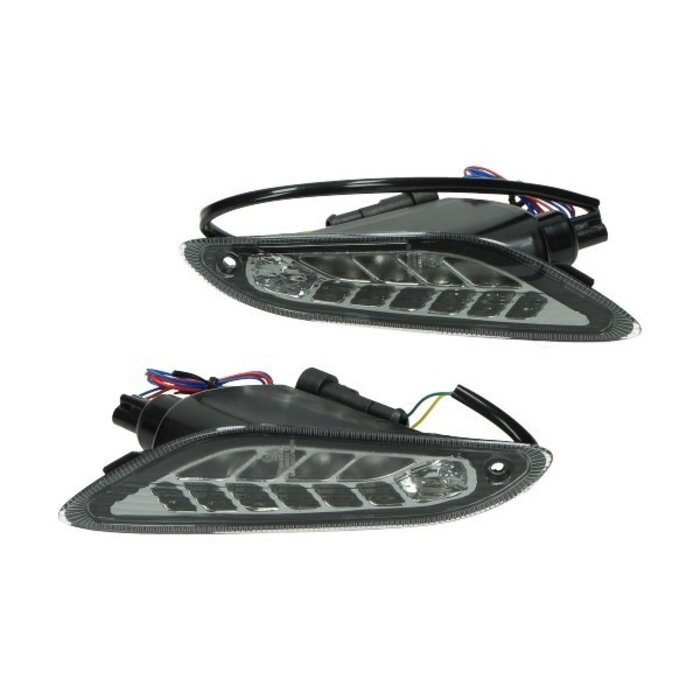 DMP Knipperlichtset e-keur + dagrijverlichting primav/sprin smoke achter DMP