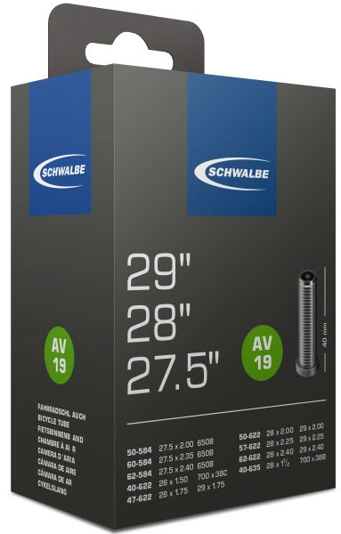 Schwalbe Schwalbe Binnenband - 28/29" + 27.5" - ERTRO 62-584/635 - Autobandventiel