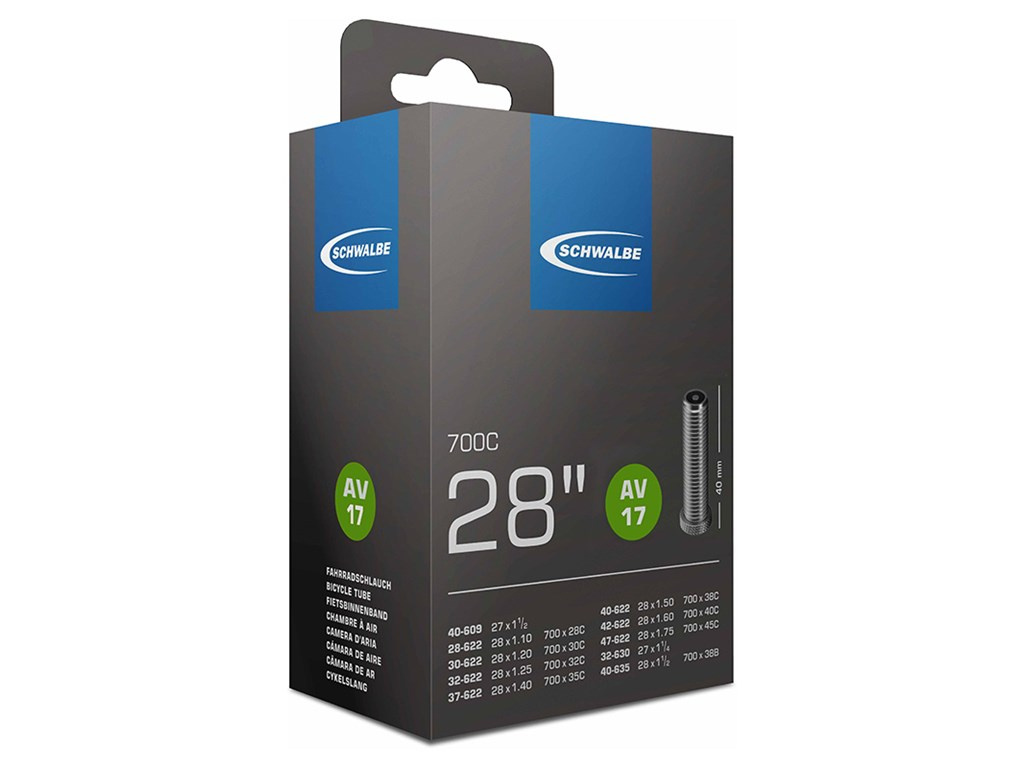 Schwalbe Binnenband Schwalbe AV17 28" / 28/47-622/635 - 40mm ventiel