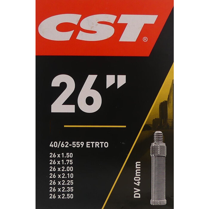 CST Binnenband CST DV40 26 x 1.25-1.90" / 32/47-559/597