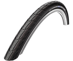 Schwalbe Buitenband Schwalbe Delta Cruiser Plus PunctureGuard 26 x 1 3/8" / 37-590 mm - zwart met reflectie