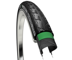 CST Buitenband CST Xpedium Ampero C1880 28 x 1.40"/ 37-622 voor e-bikes - zwart met reflectie