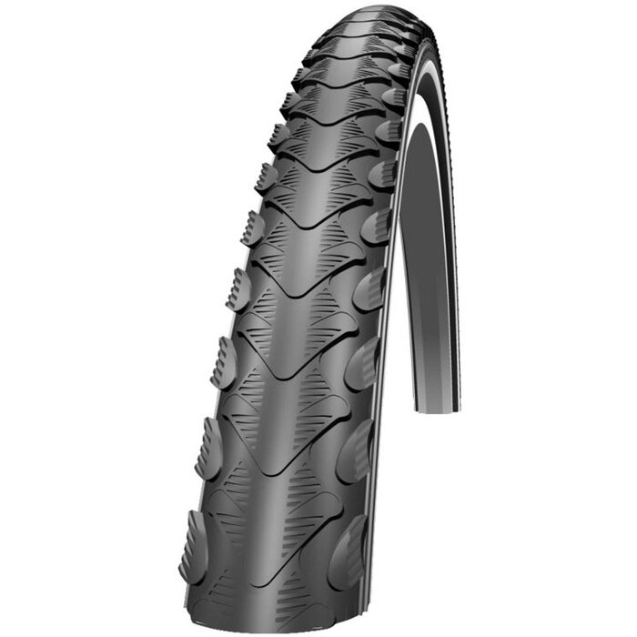 Schwalbe Schwalbe Buitenband - Silento K-Guard - 28 x 1.75" - ERTRO 47-622 mm - Zwart met reflectie