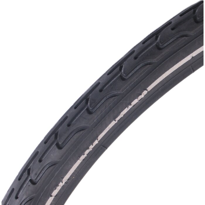 Deli Tire Buitenband Deli Tire S-604 24 x 1 3/8" / 37-540 - zwart met reflectie