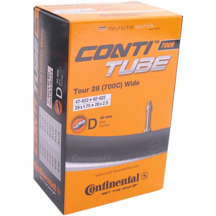 Continental Continental Binnenband - 28" - Tour Wide - ERTRO 47-622 - >62-622 - Dunlopventiel