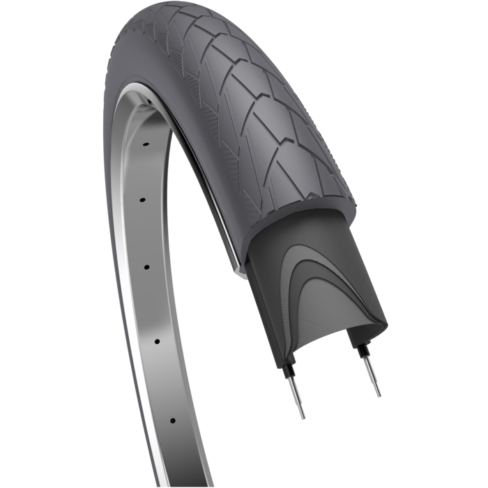 Edge Buitenband Edge Mambo 28 x 2.00"/ 50-622 mm - grijs met reflectie