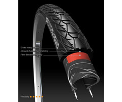 CST Buitenband CST Sensamo Classic Allround 28 x 1.40" / 37-622 mm - zwart met reflectie