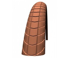 Schwalbe Buitenband Schwalbe Big Ben K-Guard 28 x 2.00" / 50-622 - bruin met reflectie