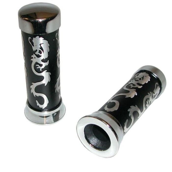 handvatset Dragon zwart/alu Power1