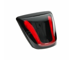 DMP achterlicht led tube E-keur rand mat zwart/smoke glas >2018 primav/sprin DMP