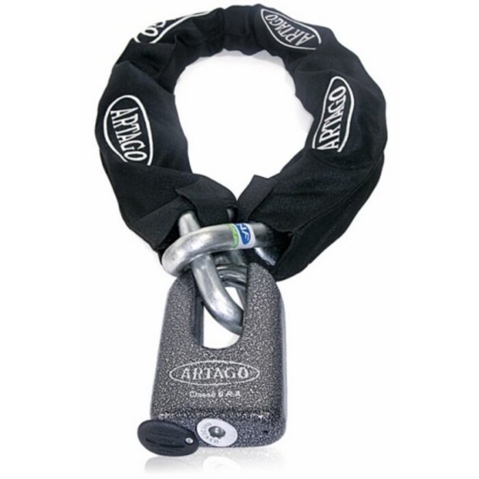 Artago slot ketting + hangslot art 4-sterren 69 duo 150cm artago