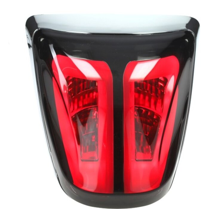 Power1 achterlicht led tube smoke/chroom E-keur primav/sprin Power1