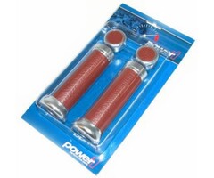 Power1 Handvatset retro universeel leer bruin