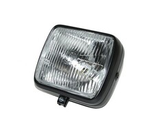 koplamp vierkant (made in EU) zundapp zwart