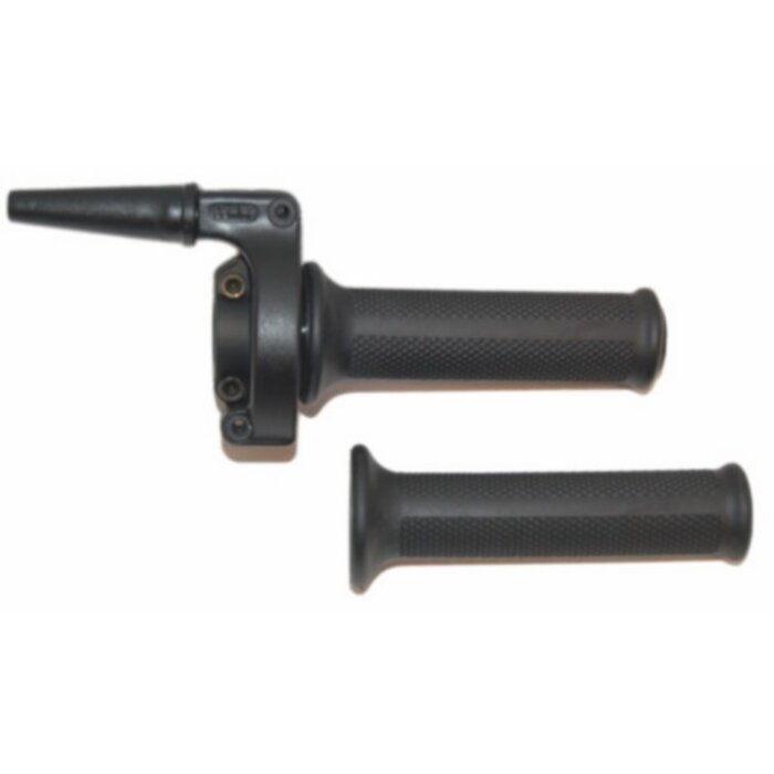 gashandel speed haaks bromfiets/scooter/univ zwart domino