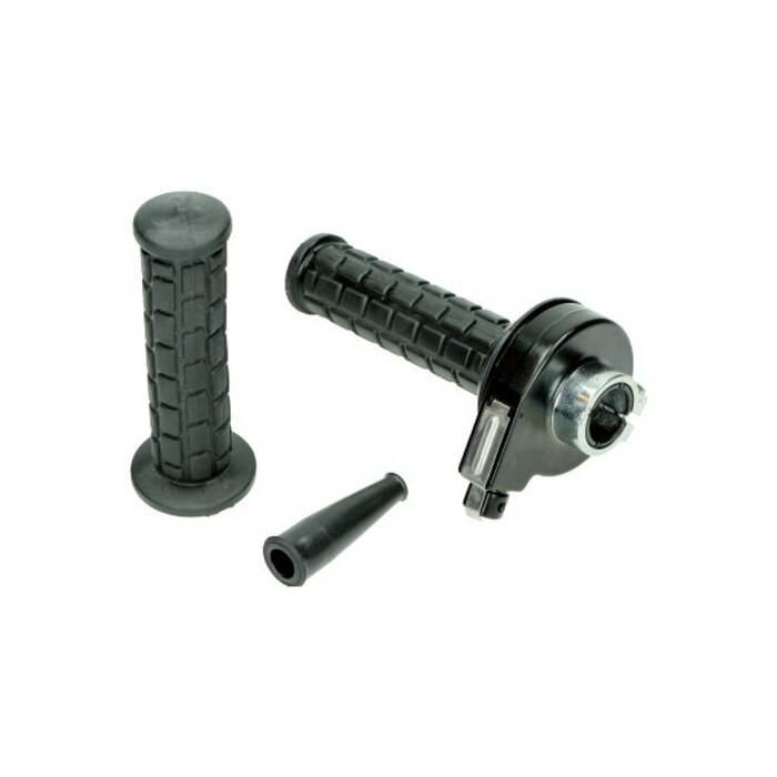 gashandel speed (made in EU) bromfiets/scooter/univ zwart lusito m77