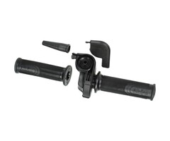 gashandel speed haaks bromfiets/scooter/univ zwart domino