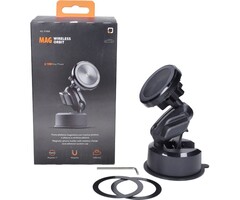 houder telefoon oplader Mag Wireless Orbit voor bijv. op dashboard/vooruit optiline 91806