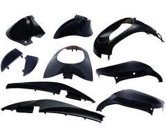 Edge Plaatset 10-delig Edge voor Sym Mio - zwart metallic