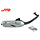 Uitlaat Sito 714 Peugeot Ludix, New Vivacity, Speedfight-3, Kisbee, 45km/u 2 takt