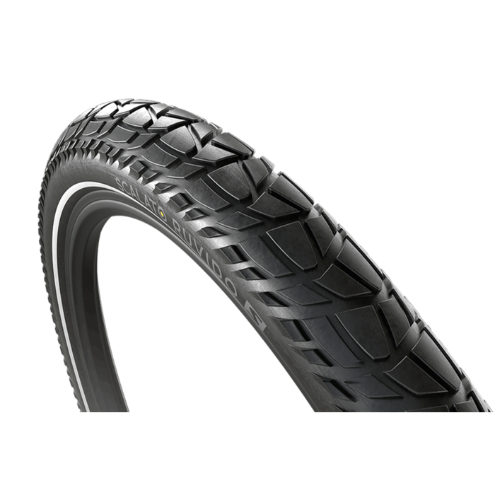 Buitenband Scalato Ruvido S 28 x 2.60"/ 65-622 mm - zwart met reflectie