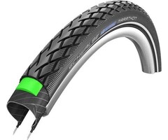 Schwalbe Buitenband Schwalbe Green Marathon GreenGuard 20 x 1.75"/ 47-406mm - zwart met reflectie