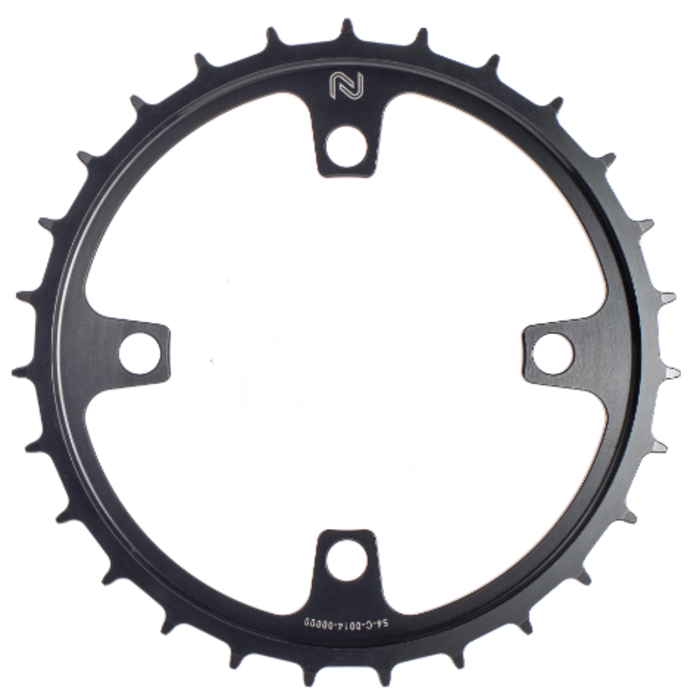 Enduo Cargo Kettingblad 58T Enduo Cargo 4-B 104-BCD Cl-45.5 / 53.0 - zwart